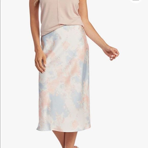 Mud Pie Women's Anya Tie Dye Midi Skirt - Picture 3 of 6